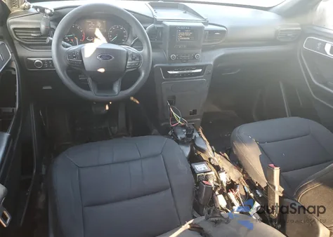 2021 Ford Police Interceptor from USA, damaged, VIN 1FM5K8AB7MGA43175